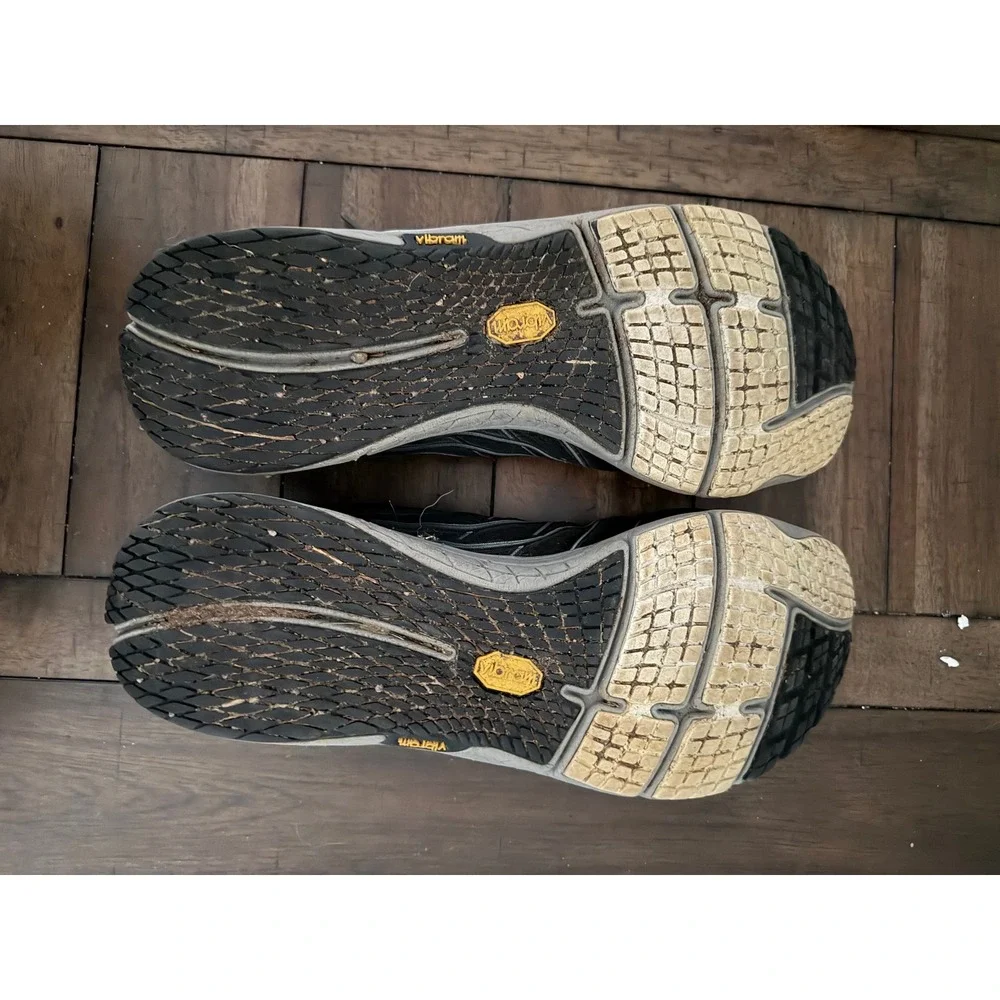 Merrell Bare Access 3 Mens 14 Black Silver Trail Running Shoes Vibram J06523
